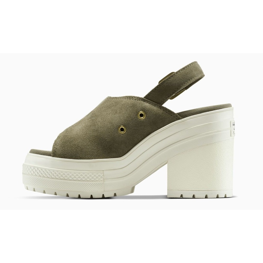 Converse Chuck 70 De Luxe Heel Mule Slip On Taupe A15071 Size 11 - Picture 6 of 7